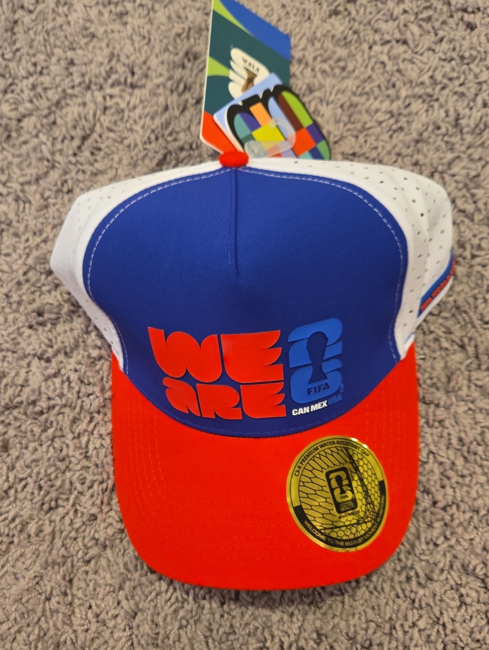 FIFA 'We Are' Trucker Cap - Blue & Red